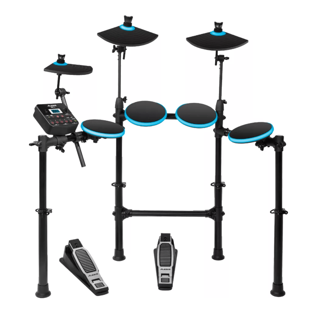 Kit Batterie Électronique de 7 Pièces LED USB en Rack Portable Pliant Alesis DM Lite