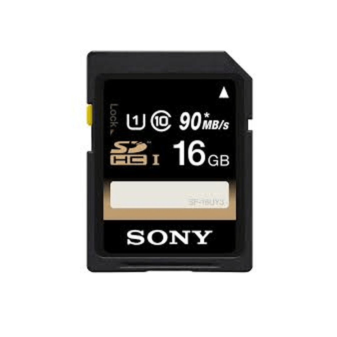 Carte Mémoire 16 GB SONY SD SF 16 UY / 3 T