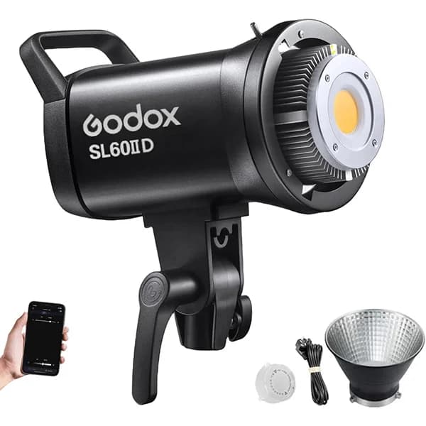Lampe LED 60W pour photo et vidéo – Éclairage professionnel Godox SL60IID