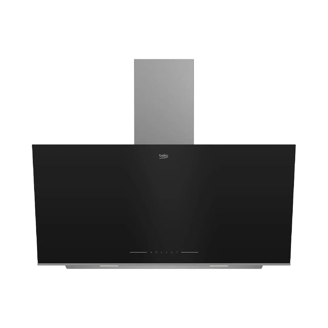 Hotte 90 cm Inclinée Noir Beko BHCA96641BBHS