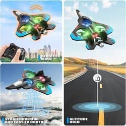 Drone d’avion télécommandé pour enfants jouets d’avions