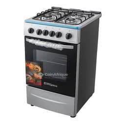Cuisiniere technolux 4 feux 50x50 inox tec 50cs