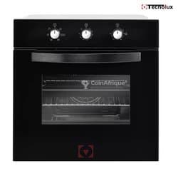 Four tecnolux encastrable 60x60 a gaz noir fo60gg