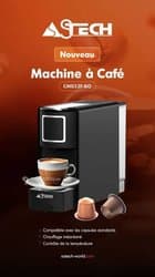 Machine à café astech avec capsulenespresso cm052fbo