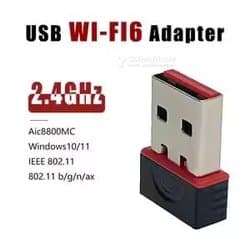 Mini récepteur adaptateur de signal wifi 2,4ghz usb