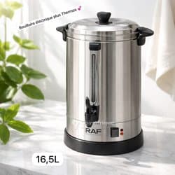 Bouilloire électrique plus thermos 16,5L