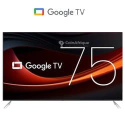 Téléviseur Astech 75" google tv