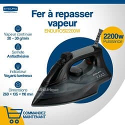 Fer à repasser enduro 2200w gris si2200w