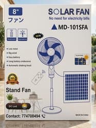Ventilateur solaire pied