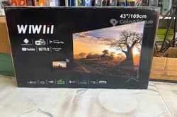 Écran plat smart tv Android wiw lill 43pouces